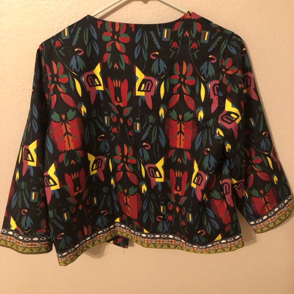 COPY - Multi colored blazer jacket, size L. - Picture 2 of 3